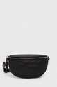 Answear Lab borseta de piele uni negru b555.iw