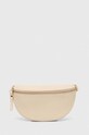 Answear Lab borseta de piele uni bej 333.iw