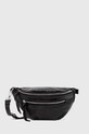 Answear Lab borseta de piele uni negru 7175.fh