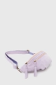 Answear Lab marsupio in pelle scamosciata violetto