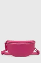 рожевий Шкіряна сумка на пояс Answear Lab Жіночий