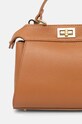 Akcesoria Answear.LAB torebka skórzana 952.HWK brązowy