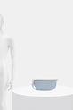 Answear Lab borseta de piele albastru 857.HWK