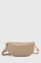 Answear Lab borseta de piele uni bej 857.HWK