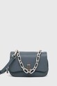 Answear Lab poseta de piele uni albastru 4252.cdb