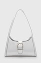 Kabelka Answear.LAB jednofarebný strieborná p016.FKK