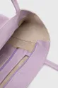 фіолетовий Шкіряна сумочка Answear Lab
