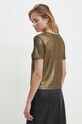 Odzież Answear Lab t-shirt 8375.HWK złoty