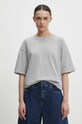 Answear Lab t-shirt z elastanem szary LTS149BUSEGREY.GWK