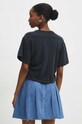 Odzież Answear Lab t-shirt 28419.td czarny