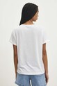 Odzież Answear Lab t-shirt z lnem E24.73.FKK biały