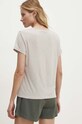 Odzież Answear Lab t-shirt z lnem E24.73.FKK beżowy