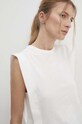 Bavlněný top Answear.LAB 1511.td bílá