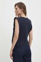 Oblečení Bavlněný top Answear.LAB 1511.td námořnická modř