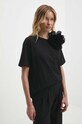 Answear Lab t-shirt czarny h4550.ijs