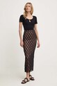 Футболка Answear.LAB 310002.TJS чёрный WW24