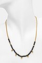 Answear.LAB naszyjnik i bransoletka czarny 12121.12122.fos