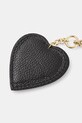 Кожен ключодържател Answear Lab heart.fos черен WW25