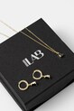 Аксессуары Серебряный комплект - колье и серьги Answear.LAB PGAR794.PPAC61N.hos золотой