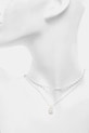 Κολιέ Answear.LAB 2-pack ασημί 1357.cjk