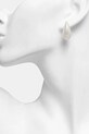 Náušnice Answear.LAB biela 6830072401.hak