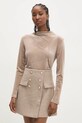 Answear Lab bluza uni bej ch08339.fos