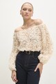 Блуза Answear Lab щампа бежов YS2080.IKK