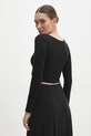 Одежда Лонгслив Answear.LAB .084.ILK чёрный
