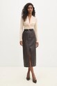 Bodi Answear Lab 1180BD.ims bež WW25