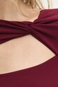 Blúzka Answear Lab sng.85.tos burgundské