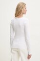 Îmbrăcăminte Answear Lab longsleeve LLT.624CHARLIE.ums alb