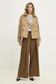 Βαμβακερό μπλουζάκι Answear.LAB LTS.624MEREDITH.ums μαύρο WW25