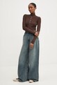 Answear Lab sweter sng.109.tos brązowy WW25