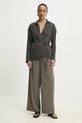 Answear Lab camicetta 00128.TWK grigio WW25