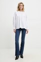 Answear Lab bluza lu8544.fos alb WW25