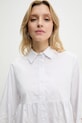 Bavlněná halenka Answear.LAB bílá 8204.fos