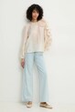 Answear Lab camicetta A23046.HWK beige WW25