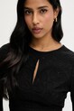 Answear Lab bluza din bumbac negru CK08131.fms