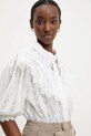 Answear Lab bluza alb 9631.FLK
