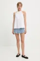 Answear Lab bluza din in lx25403.6.fos alb WW25