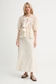 Сорочка Answear.LAB CK08383.fh бежевий WW25