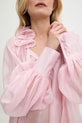 Answear.LAB bluzka jedwabna H8033.ILK różowy