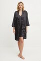 Answear.LAB koszula nocna i szlafrok czarny 165.fos