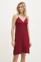 Answear Lab koszulka nocna 1131.tos bordowy WW25