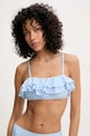 Plavková podprsenka Answear.LAB vrchný modrá HMB413.G.fh