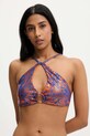 Bikini top Answear.LAB χωρίς μεταλλικές μπανέλες μπλε hyd704.2p.g.fh
