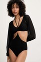 Îmbrăcăminte Answear Lab costum de baie dintr-o bucată hmd518.fh negru