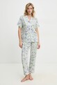 Answear Lab pijama set violet 1321.CMS