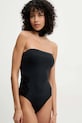 Odzież Answear.LAB jednoczęściowy strój kąpielowy hw1fw1800.flk czarny