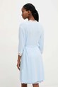 Answear Lab camicia da notte e vestaglia blu Y1567.ios